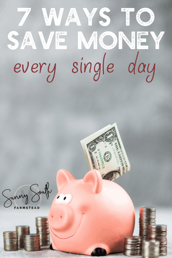 7 Ways To Save Money Every Single Day (1) - Living Bite Sized