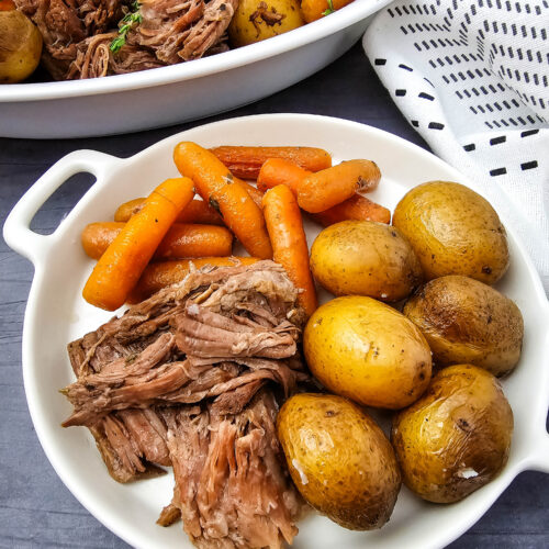 slow cooker chuck roast
